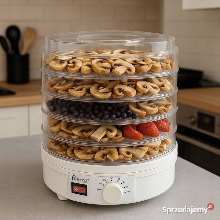 Suszarka Spożywcza 600W Grzyby Owoce Zioła