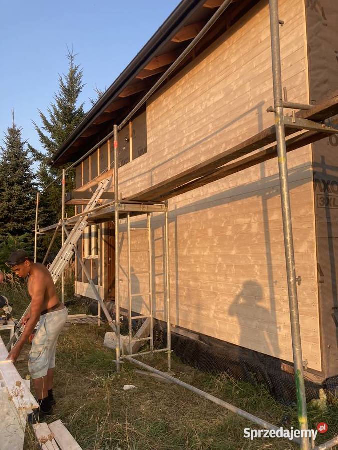 Dom szkieletowy 128m na działce 32 A Poleski Zabrodzie