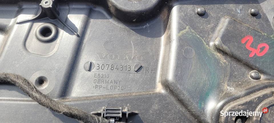 VOLVO V60 I LIFT 13 PODNOŚNIK SZYBY TYŁ PRAWY Ruda Śląska