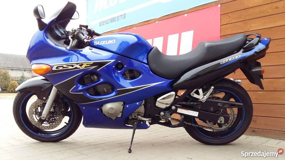 Suzuki GSX600F JAJKO kupiony w Polsce