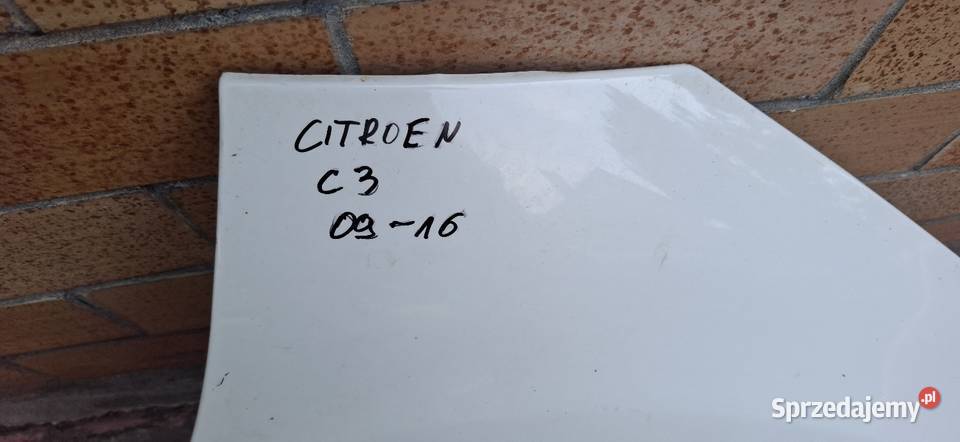 Błotnik Prawy Citroen C3 Sandomierz