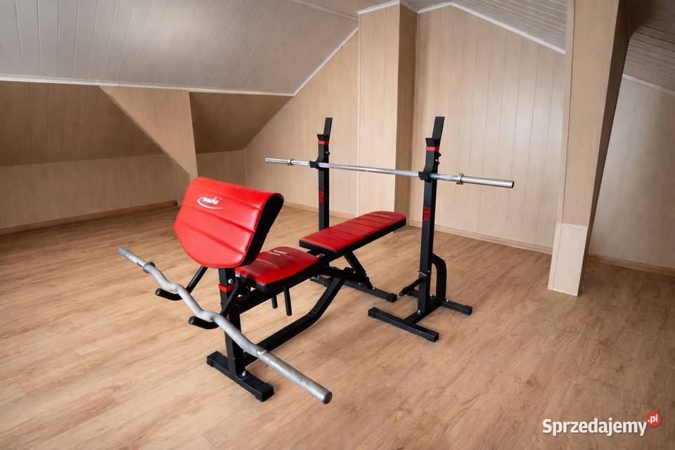 Kompletna siłownia domowa Marbo Sport Semi Pro mazowieckie Chomętowo