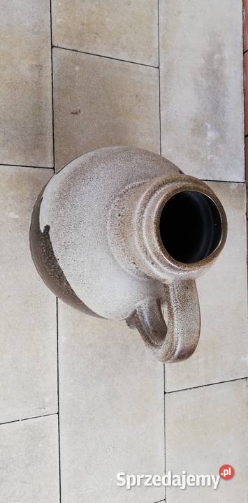 Dzban z uchem duży wazon ceramiczny dzbanek Garwolin