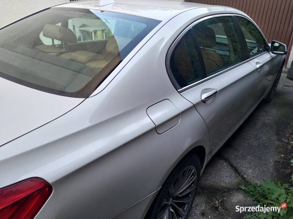 BMW 750Li Long V8 F02 pełna brązowe wnętrze uszkodzony Kraków