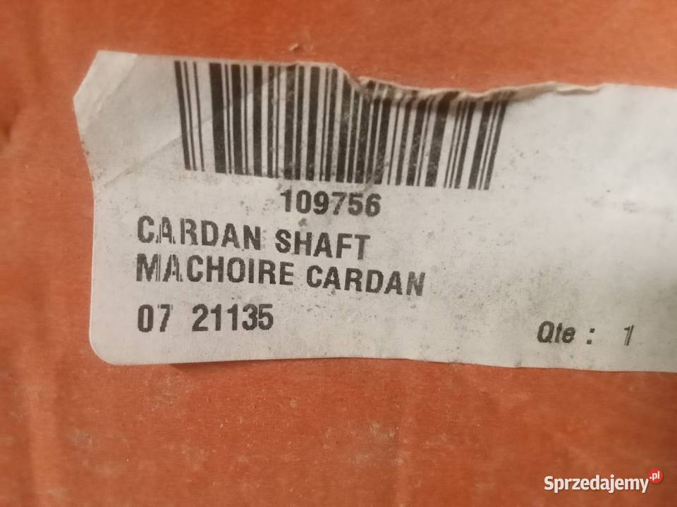 Kołnierz wału napędowego 109756 Rudno