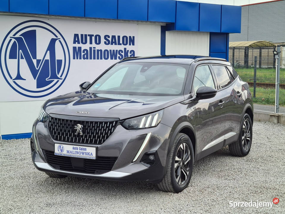 Peugeot 2008 GTLine Szyberdach Navi 2xPDC Kamera Rok produkcji 2020 Peugeot Wągrowiec
