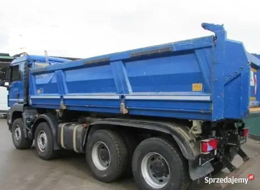 4 osiowa wywrotka 8x4 bordmatic Man TGS EUR 6 automatyczna Wywrotki Warszawa