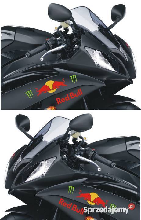 RED BULL monster energy tuningowe naklejki na Okleiny i naklejki Kraków