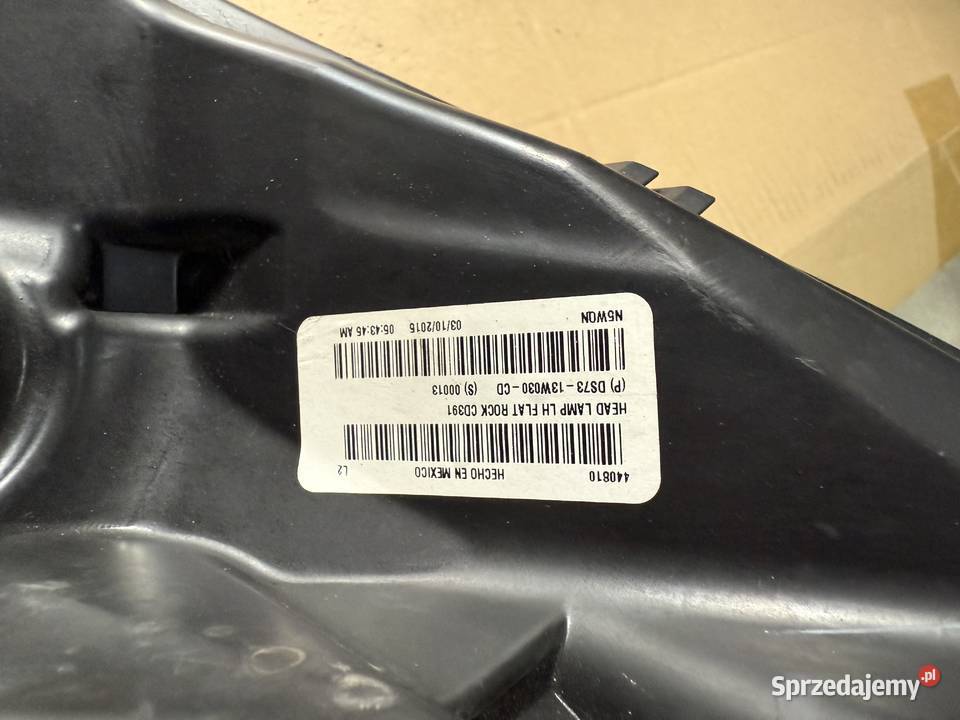 Ford Fusion 2016 USA lampa przednia lewa osobowe Kolbuszowa Dolna