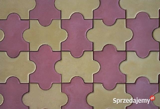 Forma do kostki brukowej PUZZLE 6 formy 62 Nysa