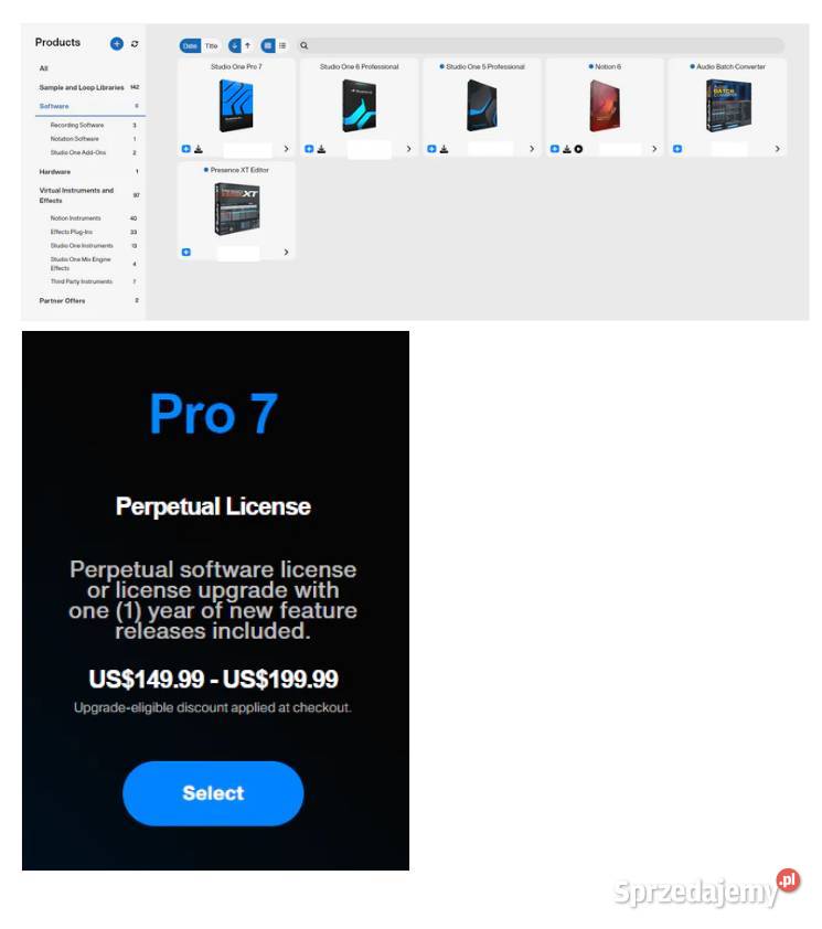 studio one pro 7 plus na pół roku 182 dni Kleosin