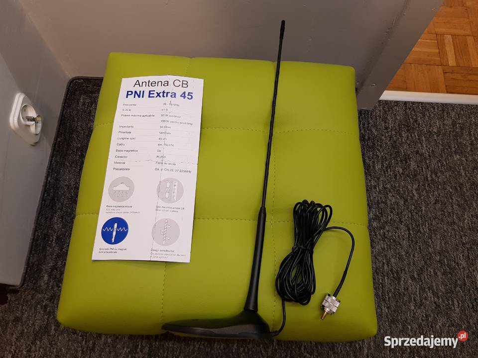 PNI 45 antena magnesowa do CB radia Piotrków Trybunalski