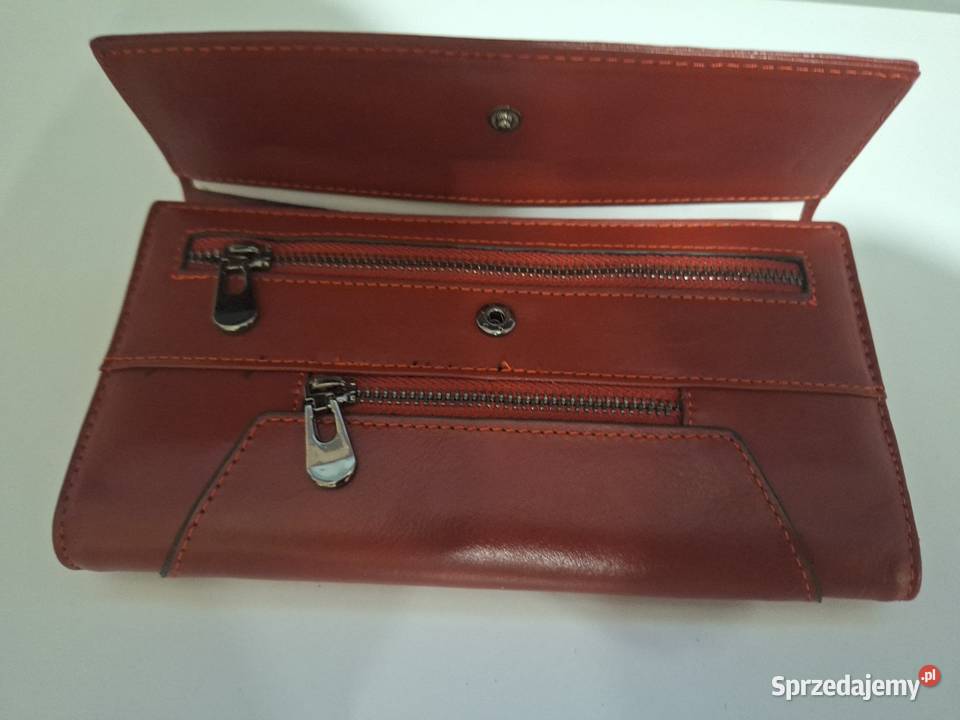 Portfel damski Humerpaul ze skóry portmonetka wielkopolskie sprzedam