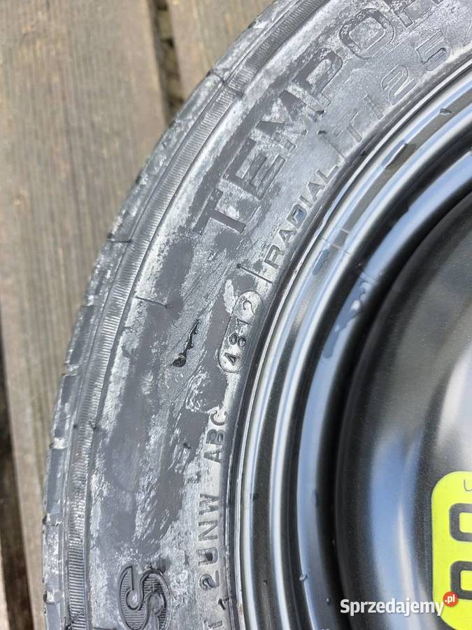 Koło dojazdowe zapasowe Citroen C3 II 12580 R15 świętokrzyskie Daleszyce