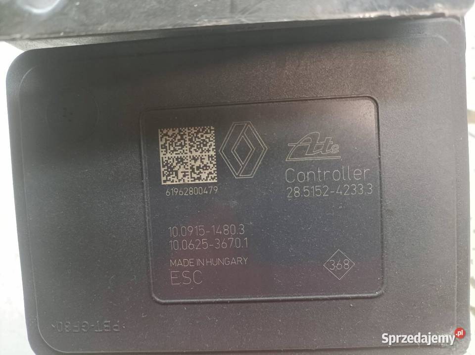 POMPA ABS 476607355R 28515242333 Renault Układ ABS i ESP Układ hamulcowy