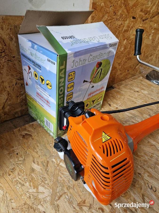 Podkaszarka spalinowa antywibracyjna 52cc JG Głogowa sprzedam