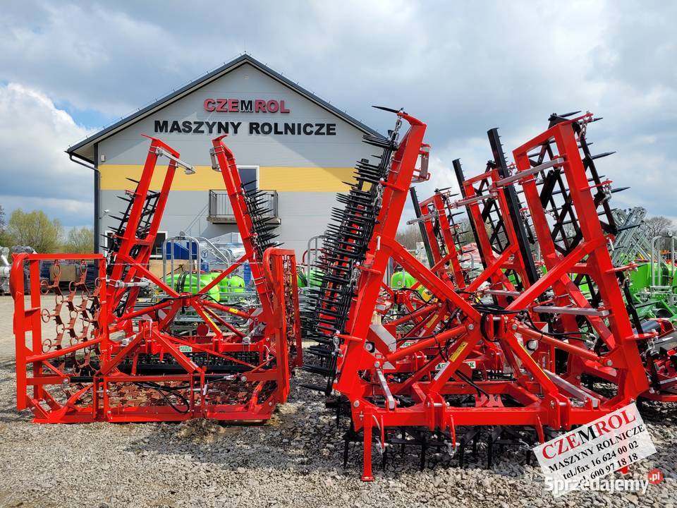 Brona zębowa składana hydraulicznie U2925 67m Jarosław