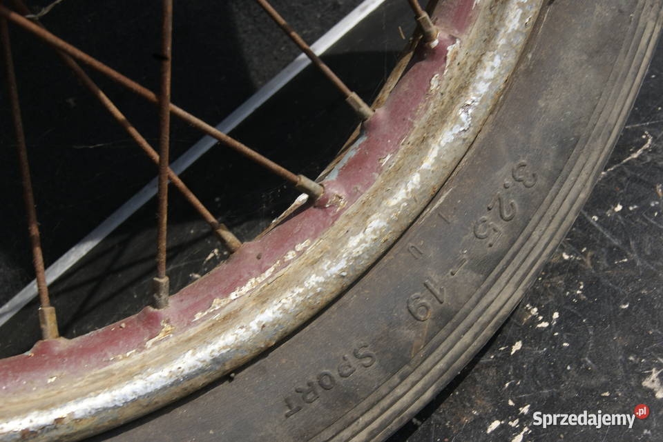 KOŁO PRZÓD ARDIE ADLER TRIUMPH ARIEL MATCHLESS Rybnik