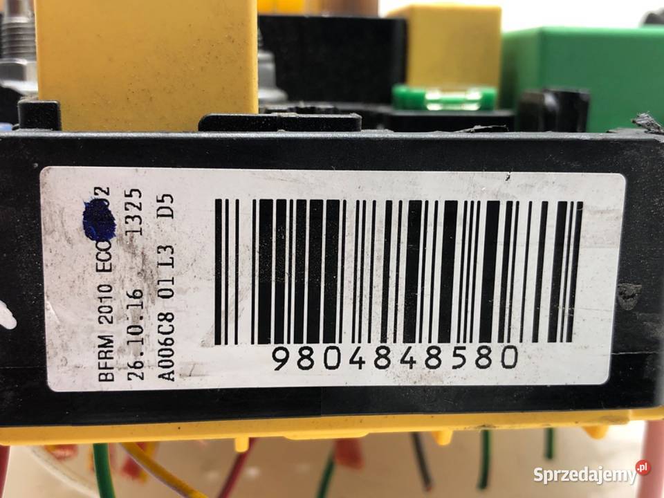 SKRZYNKA BEZPIECZNIKÓW CITROEN C4 PICASSO II