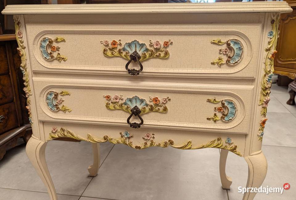 Piękna komoda ludwikowska ecrusklep Dąbrowa śląskie Dąbrowa Górnicza sprzedam