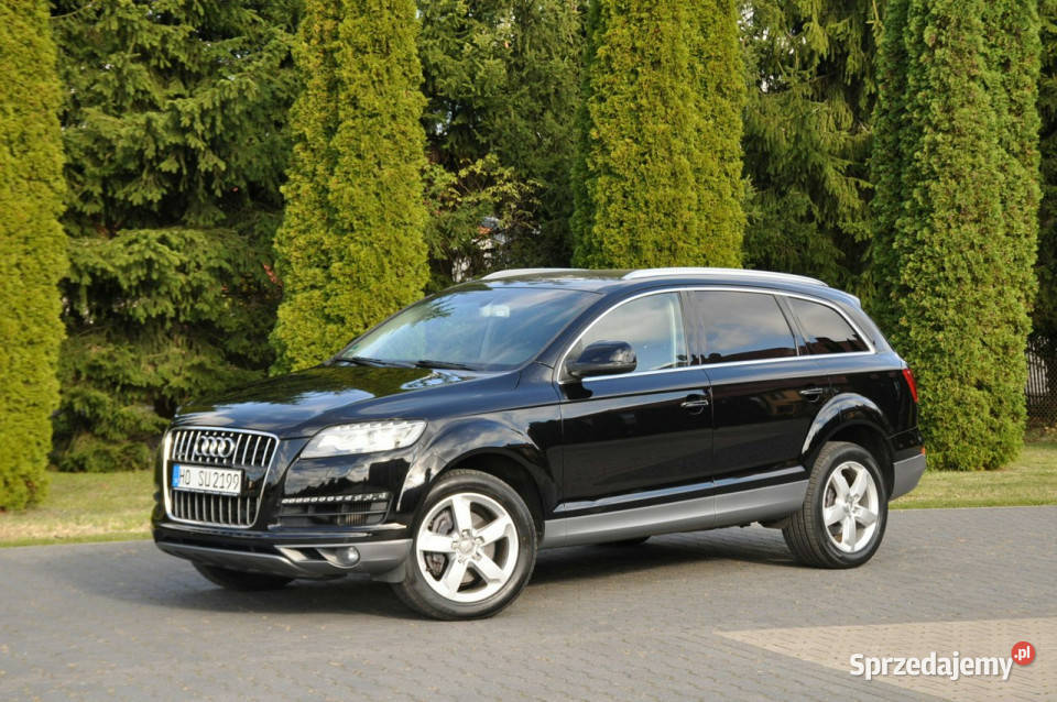 Audi Q7 30TDI245LiftLedXenonNaviKameraBoseI aluminiowe felgi Ostrów Mazowiecka
