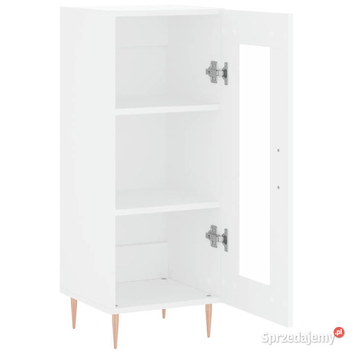 Szafka biała 345x34x90 materiał drewnopochodny Szafki