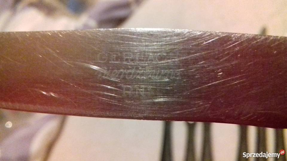 Sztućce GERLACH czarny Kościan sprzedam