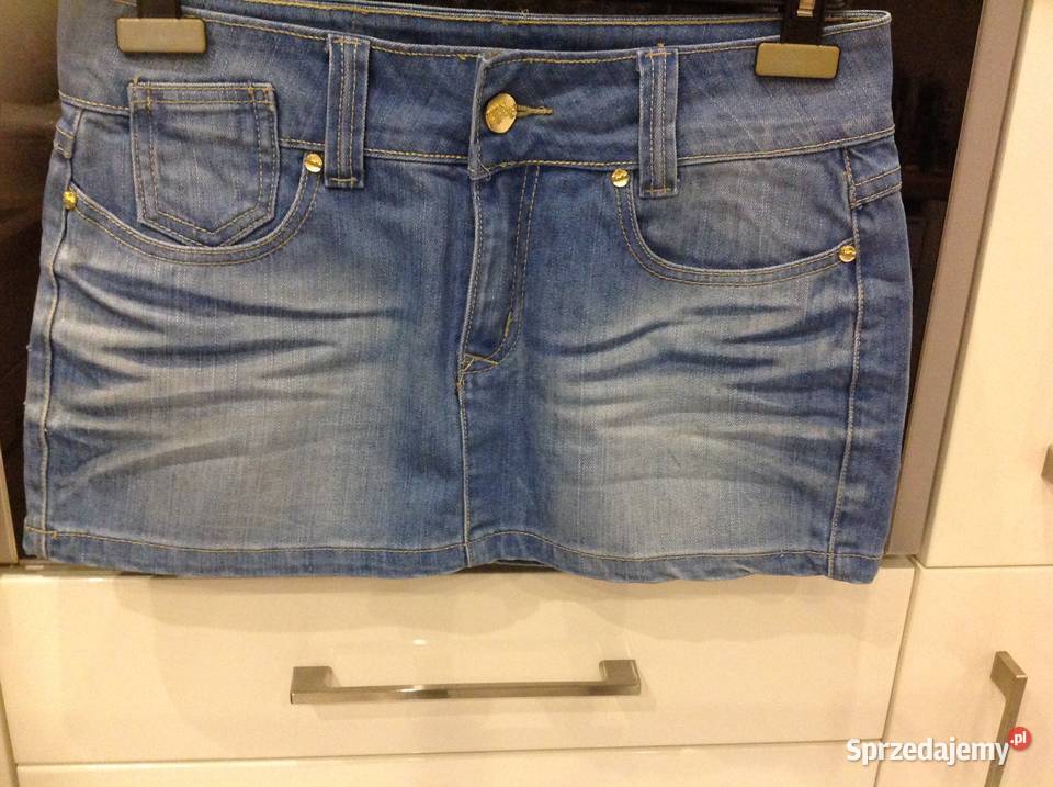 Spódnica Spódniczka Jeans Mini Damska REDIAL M Nowa Sól