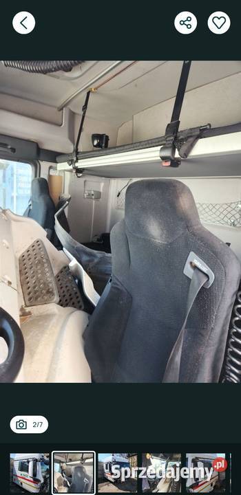 Kabina Sypialna Man TGX Euro 6 Myszków