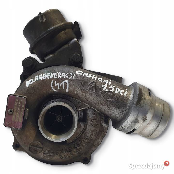 TURBOSPRĘŻARKA Nissan Qashqai 15 DCI 54399700030 Chełm