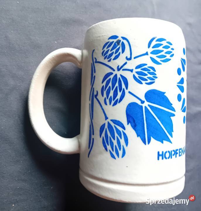 Ceramiczny kufel 05 L Hopfenanbau in Thringen Koźminek