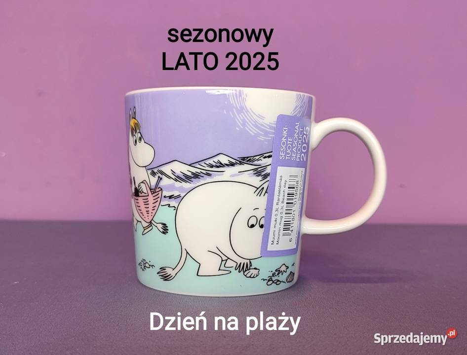 Muminki KUBEK Moomin Arabia Finland LATO 2025 Jasień