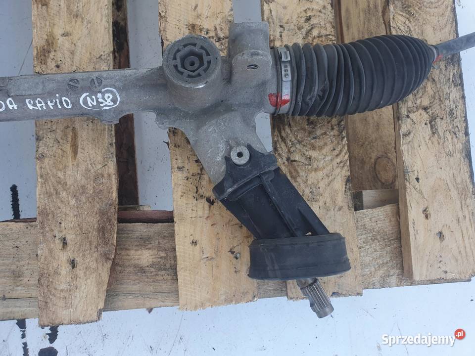 Skoda Rapid MAGLOWNICA przekładnia kierownicza Części samochodowe Rudka