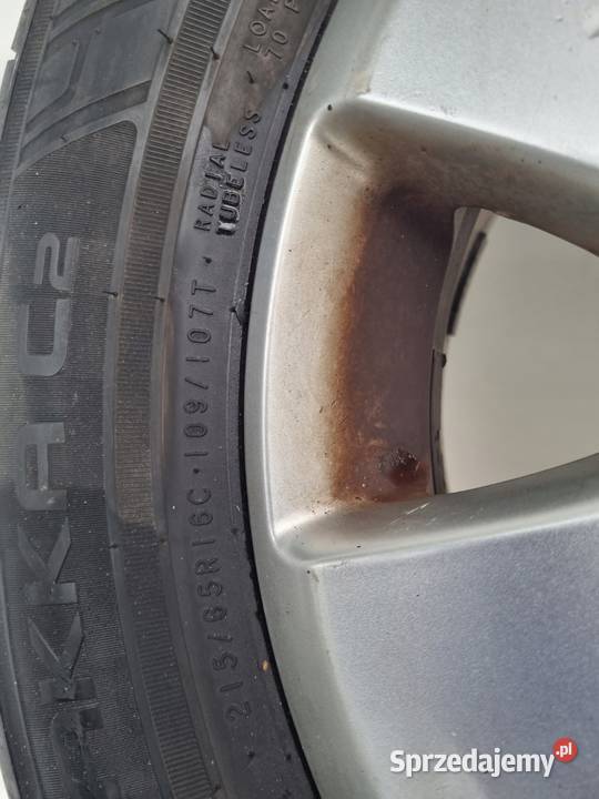 VW Transporter T5 T6 KOŁO ZAPASOWE Zapas felga Chełm