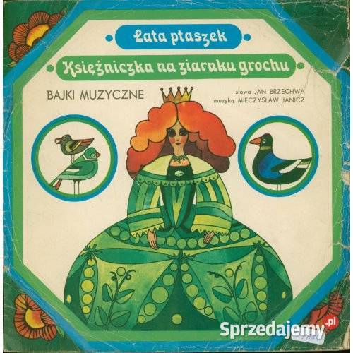 Łata ptaszek Księżniczka na ziarnku grochu śląskie
