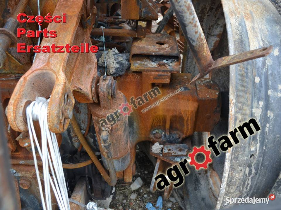 Massey Ferguson 8140 części skrzynia biegów oś Byków