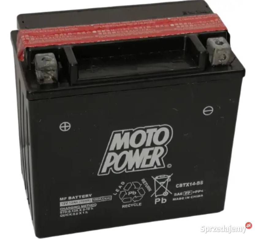 Akumulator motocyklowy MotoPower CBTX14BS Wrocław