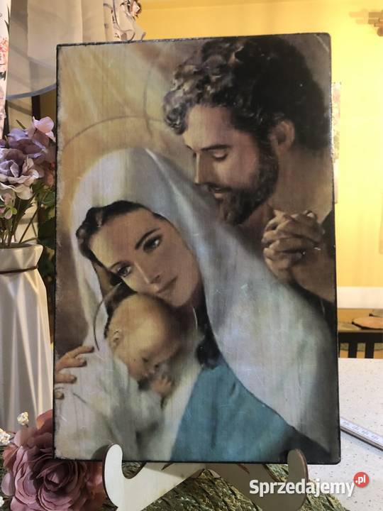 Obraz na desce ŚwRodzina sprzedam
