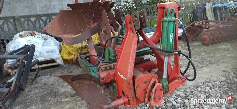 Pług Kverneland obrotowy 3 skiby łódzkie Piotrków Trybunalski