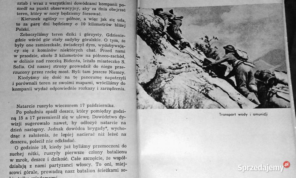 wzgórza Italii Wacław Pietrzak miękka z obwolutą Chełm sprzedam