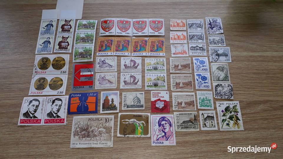 Znaczki pocztowe różne Warszawa