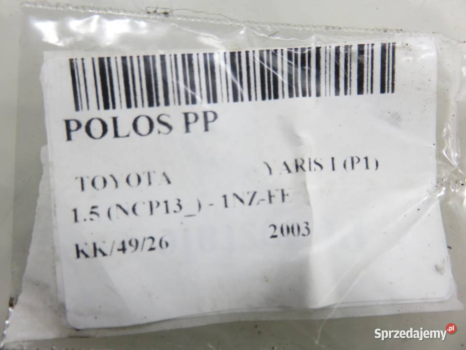 PÓŁOŚ PRAWA PRZEDNIA TOYOTA YARIS I 15 1NZFE