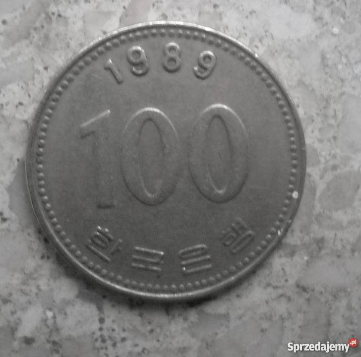 KOREA100 WON1989 r Legionowo