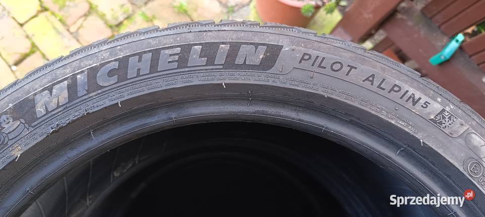 Opony zimowe Michelin pilot alpin 5 24540 R19 Mała Słońca