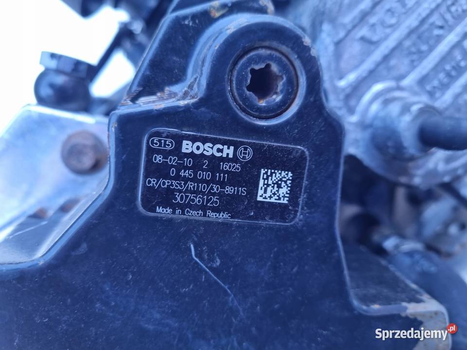 SILNIK KOMPLET Volvo XC70 III 24 D5 185 z łapą osobowe Rudka