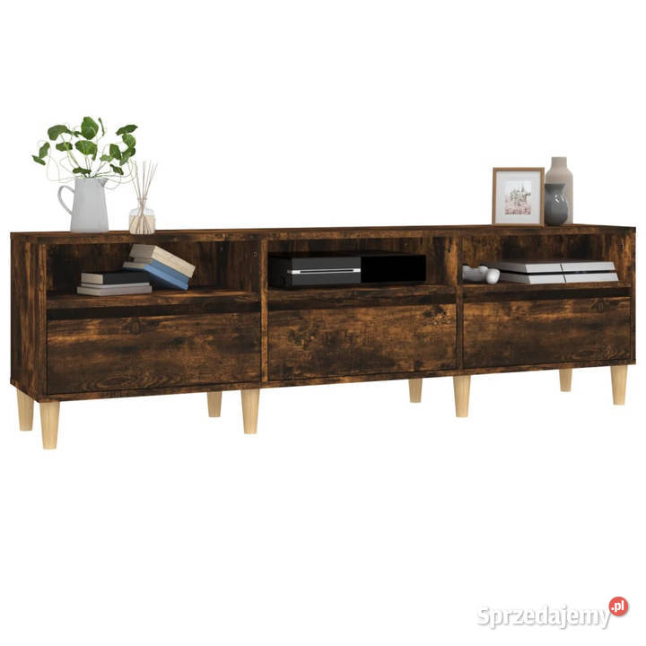 Szafka pod TV przydymiony dąb 150x30x445 Warszawa