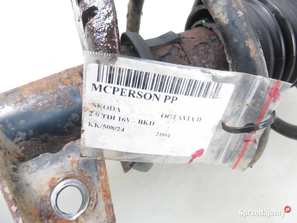 MCPERSON PRAWY PRZEDNI SKODA OCTAVIA II 20 TDI