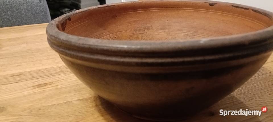 Stara ceramiczna misa PRL Warszawa