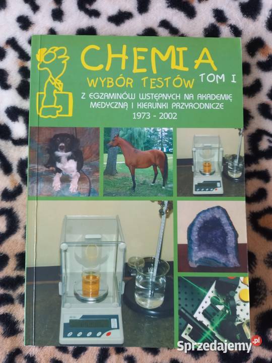 Chemia medycyna zbiór zadań egzaminacyjnych małopolskie Kraków