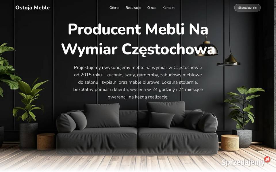 Strona internetowa tworzenie stron WWW wizytówka Częstochowa